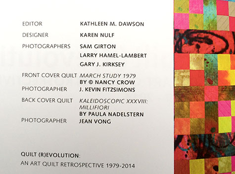 quilt (R)evolution 2014